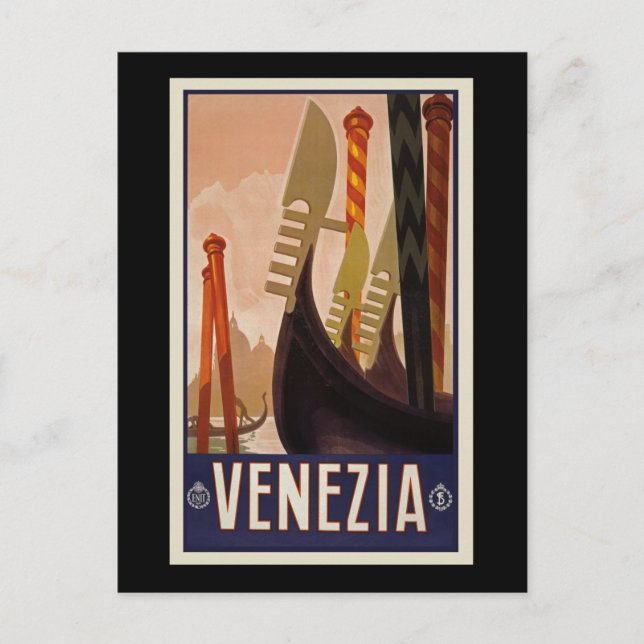 Venezia Vintage Postcard (Front)