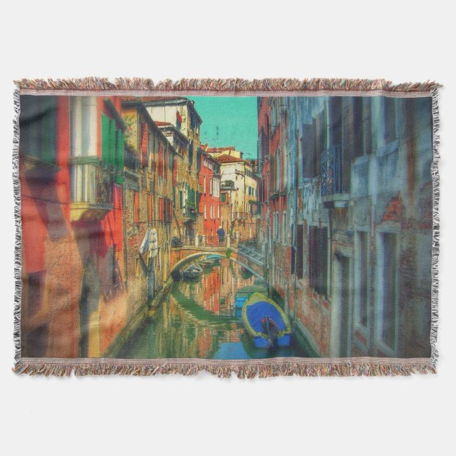 Venezia's Dream Throw Blanket (Front)