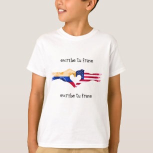 🇻 ❤️ 🇺 🇸 "Venezolano in the USA" T-Shirt