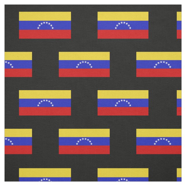 Venezuala Flag Fabric (Swatch)