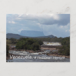 Venezuela, , a caribbean treasure postcard