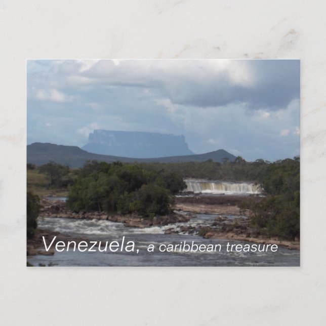Venezuela, , a caribbean treasure postcard (Front)