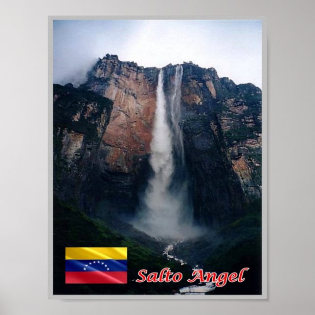 Venezuela - Angel Falls - Poster (Front)