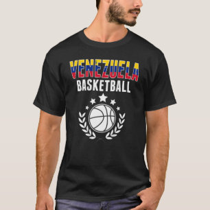 Venezuela Basketball Fans Jersey Venezuelan Sport T-Shirt
