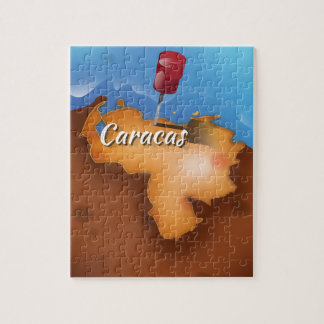venezuela, Caracas vintage travel poster Jigsaw Puzzle