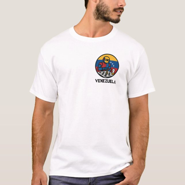 Venezuela Chess T-Shirt (Front)