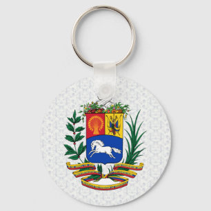 Venezuela Coat of Arms detail Key Ring