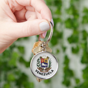 Venezuela coat of arms key ring