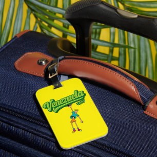 Venezuela Design 1987 – Retro 80s style Luggage Tag