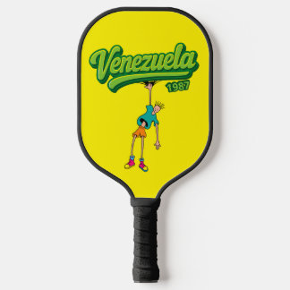 Venezuela Design 1987 – Retro 80s style Pickleball Paddle