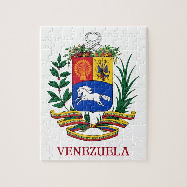 VENEZUELA - emblem/coat of arms/flag/symbol Jigsaw Puzzle (Vertical)
