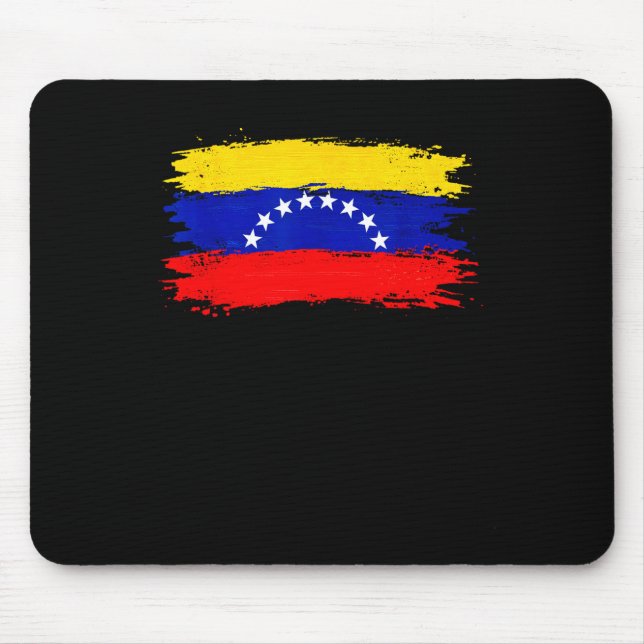 Venezuela Flag 2026 Libre Peace  Mouse Mat (Front)