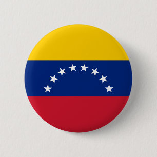 Venezuela Flag 6 Cm Round Badge
