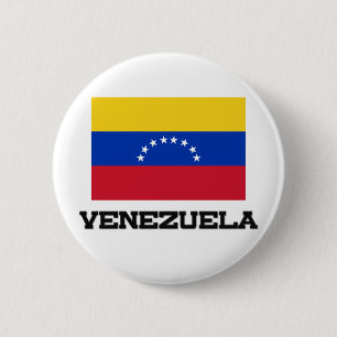 Venezuela Flag 6 Cm Round Badge