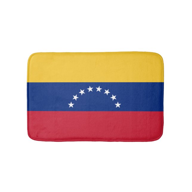 Venezuela flag bath mat (Front)