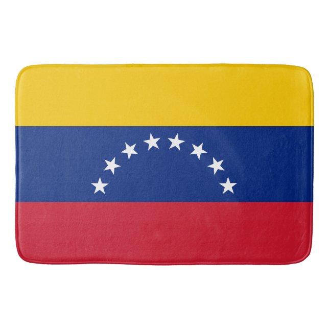 Venezuela flag bath mat (Front)