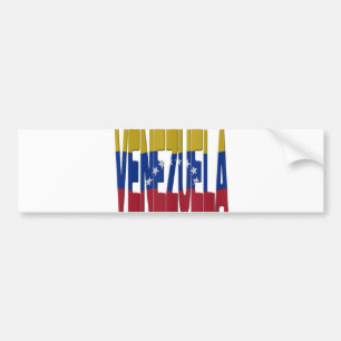 Venezuela flag bumper sticker