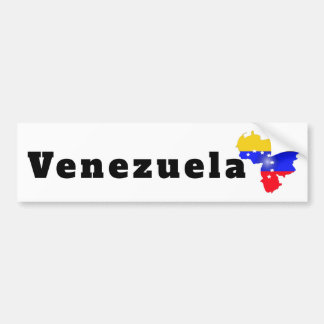 Venezuela flag bumper sticker
