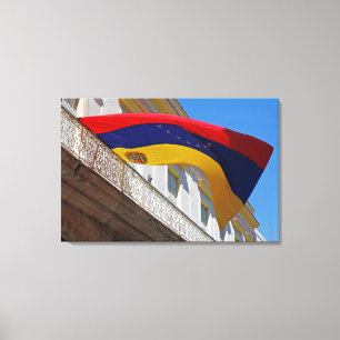 Venezuela Flag Canvas Print