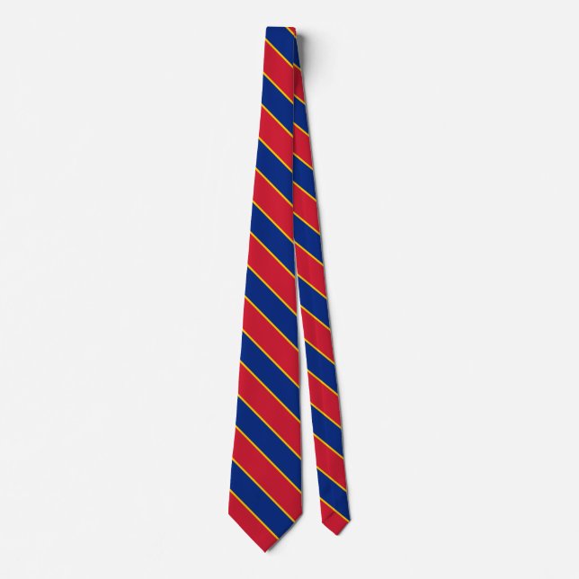 Venezuela Flag Colours Elegant Tie (Front)