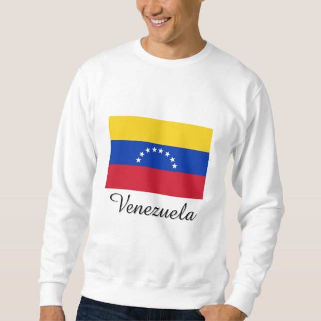 Venezuela Flag Design Sweatshirt (Front)