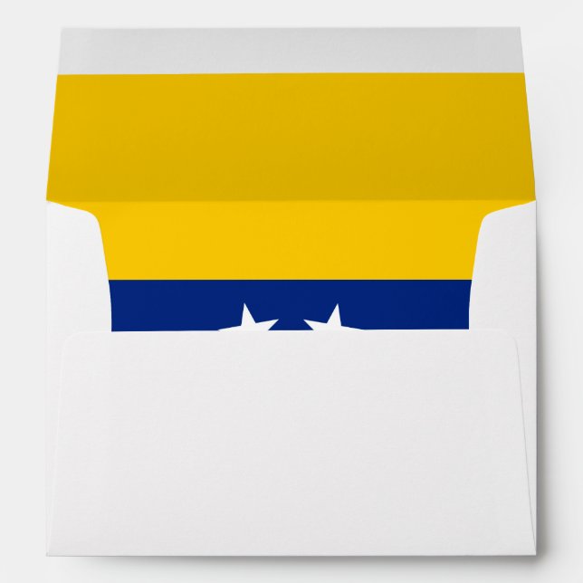 Venezuela flag envelope (Back (Bottom))
