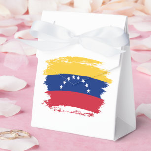 Venezuela flag favour box