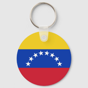 venezuela flag key ring