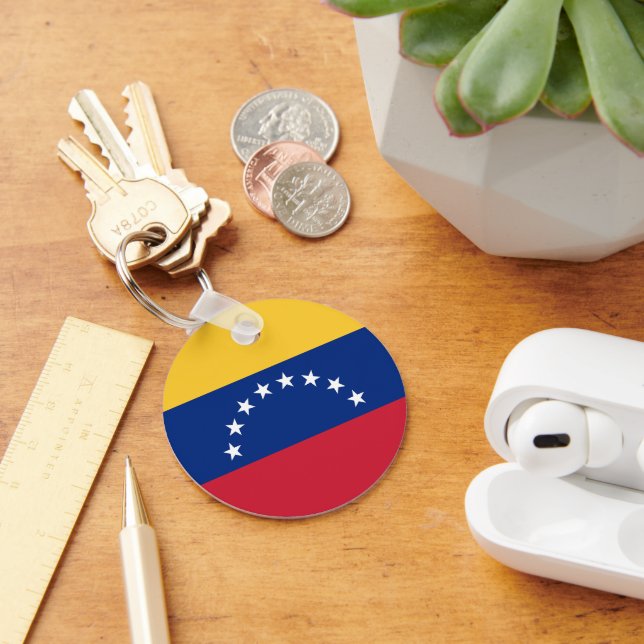 Venezuela flag key ring (Desk)