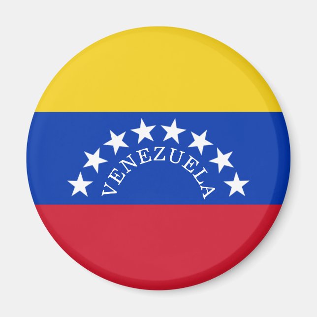 venezuela flag magnet (Front)