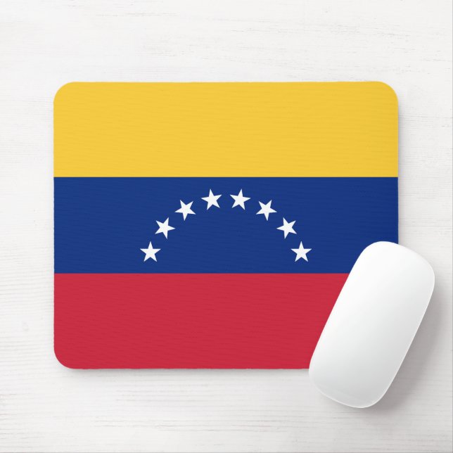 Venezuela flag mouse mat (With Mouse)