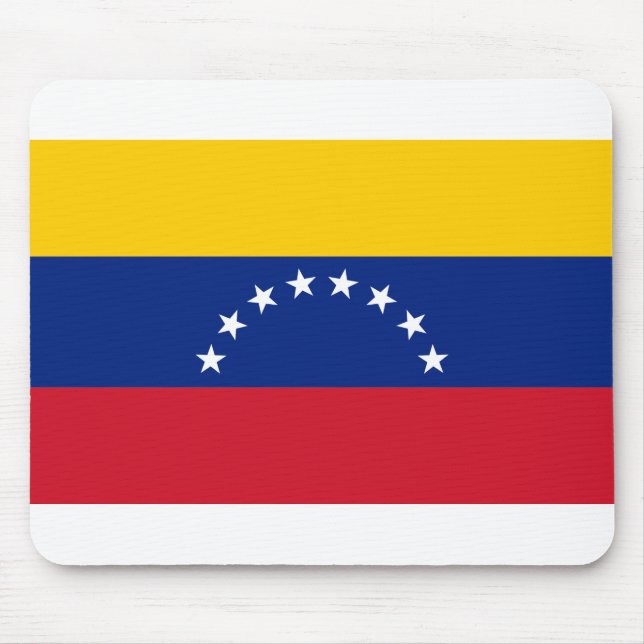 Venezuela Flag Mouse Mat (Front)