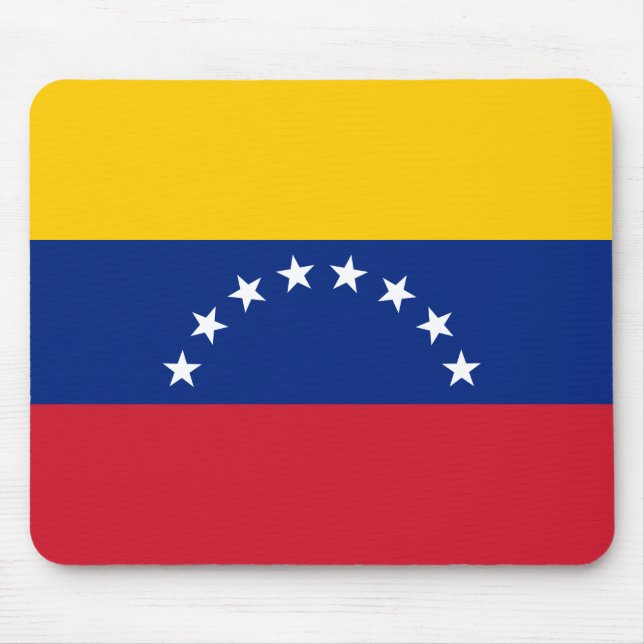 Venezuela flag mouse mat (Front)