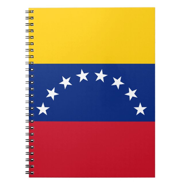 Venezuela flag notebook (Front)