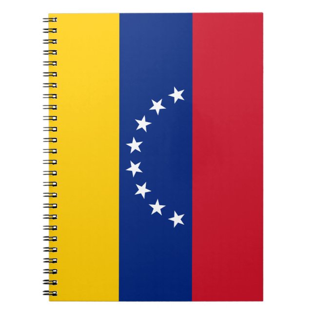 Venezuela Flag Notebook (Front)
