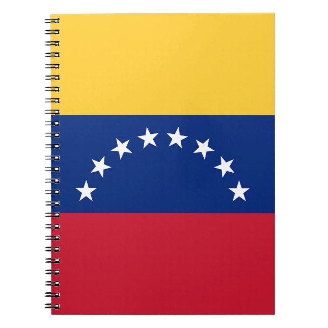 Venezuela flag notebook (Front)