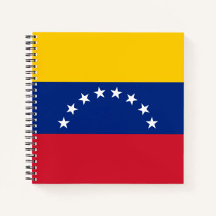 Venezuela Flag Notebook