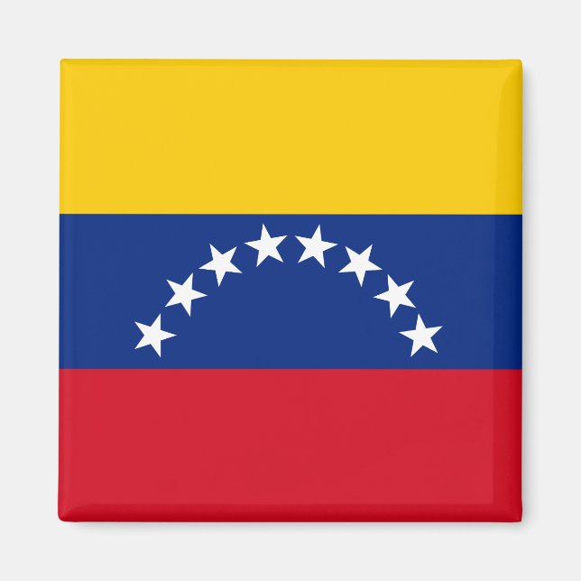 Venezuela flag patriotic Venezuelans Magnet (Front)