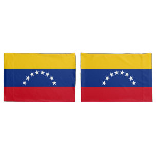 Venezuela flag patriotic Venezuelans Pillowcase
