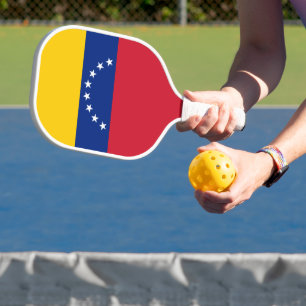 Venezuela Flag Pickleball Paddle