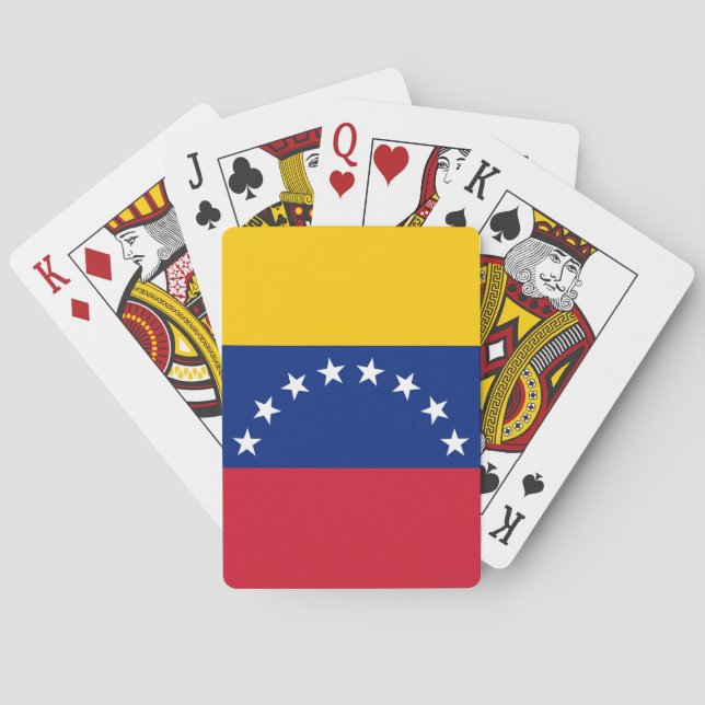 Venezuela Flag Playing Cards (Back)