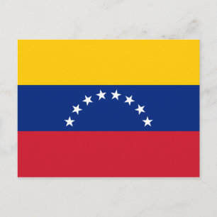 Venezuela Flag Postcard