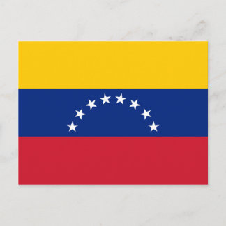 Venezuela Flag Postcard