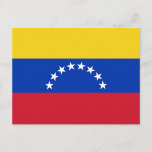 Venezuela Flag Postcard