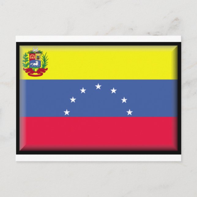 Venezuela Flag Postcard (Front)