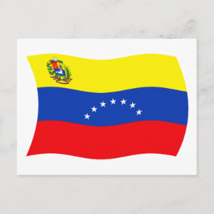 Venezuela Flag Postcard