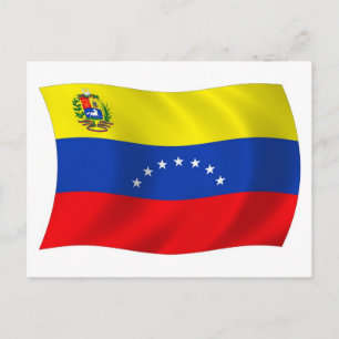 Venezuela Flag Postcard