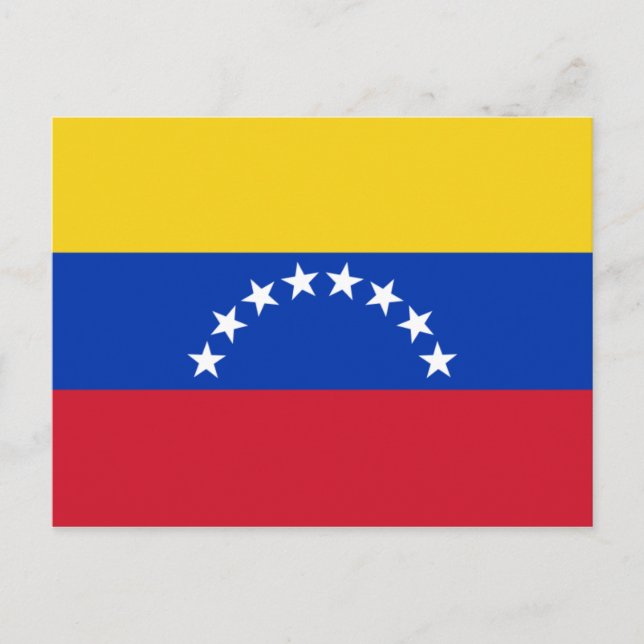 venezuela flag postcard (Front)