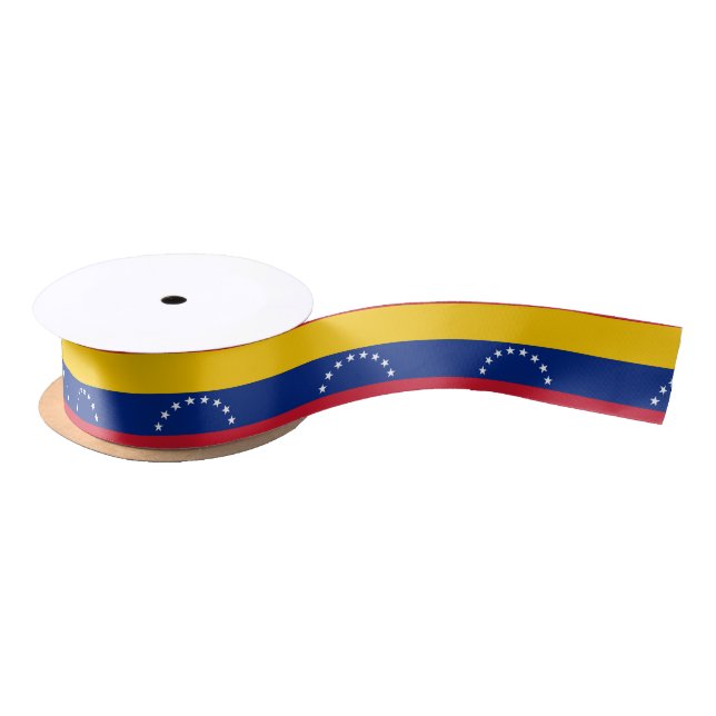 Venezuela Flag Satin Ribbon (Spool)