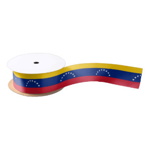Venezuela flag satin ribbon
